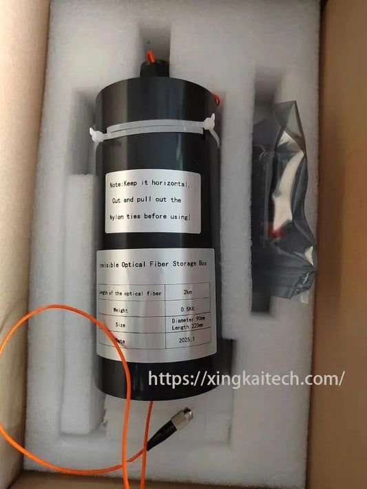 OBSIDIAN CORE V2 – UAV Fiber Optic Flight & Video Transmission Module (2KM–10KM)