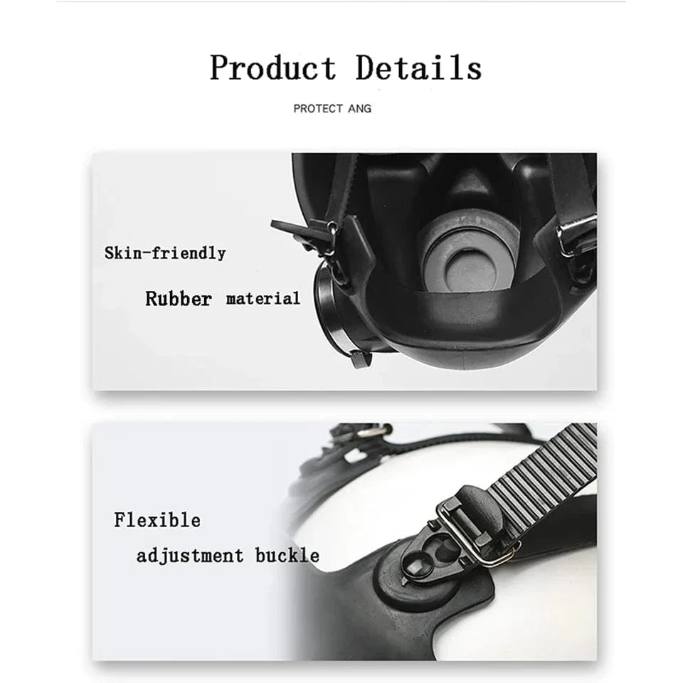 BLACKOUT REAPER-X – CBRN Full-Face Tactical Gas Mask with NATO Filter Support