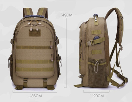 Large Waterproof Tactical Backpack | 50L Rugged Outdoor Gear