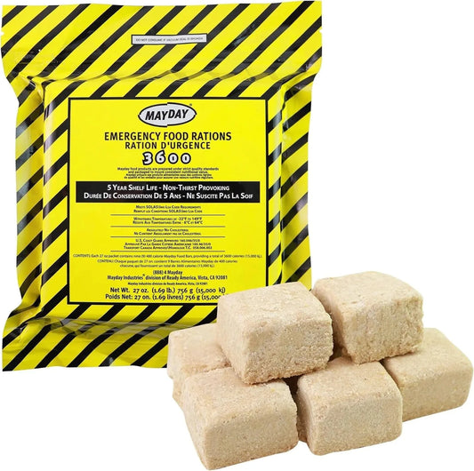 CALPAK R3 – 3-Day Emergency Food Bar (3600 Cal)