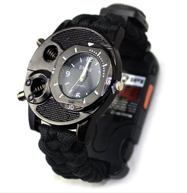 TITANWRIST C2 – Paracord Survival Watch with Compass
