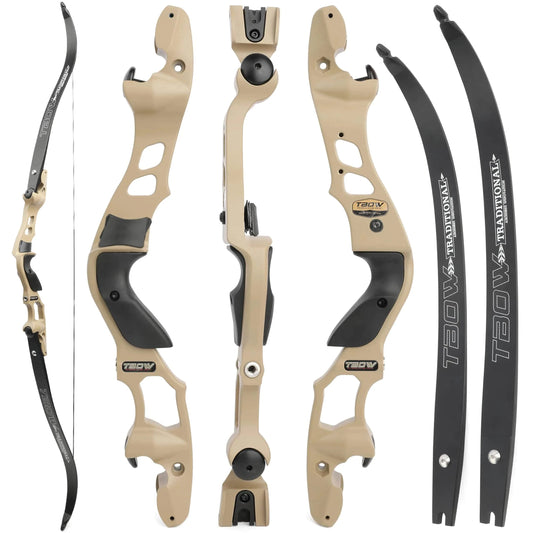 SANDSTRIKE ILF V2 – 62" Tactical Recurve Bow (30–60LB CNC Riser)