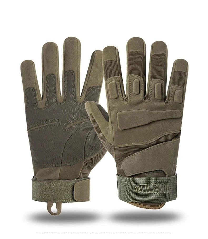 WARCLAW V2 – Shock-Resist Tactical Combat Gloves (Full Finger)