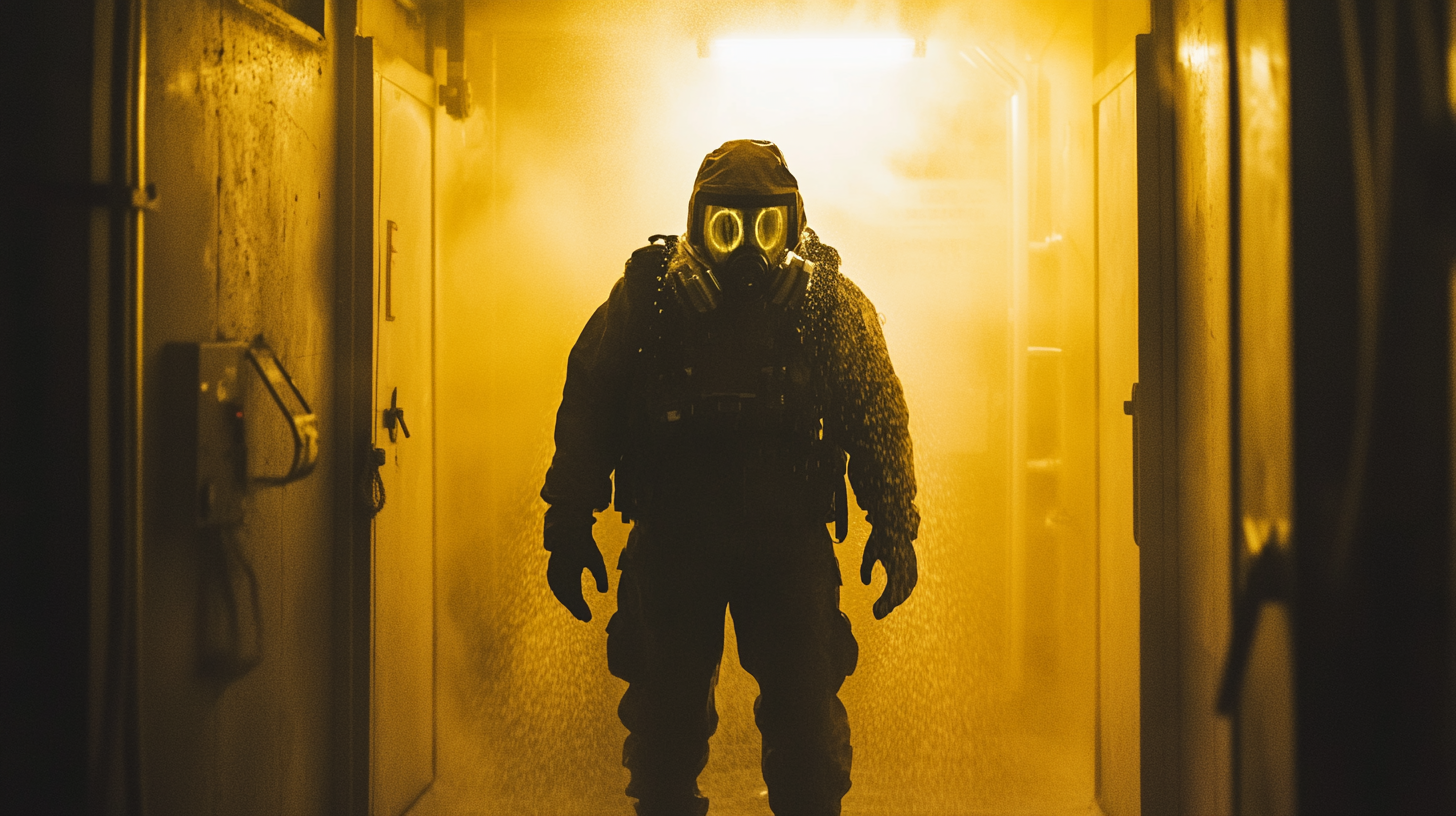 A_sealed_decontamination_chamber