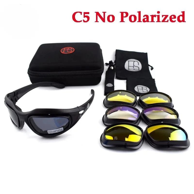 X7-R FALCON EYE™ – Tactical Ballistic Eyewear Kit with Multi-Lens System