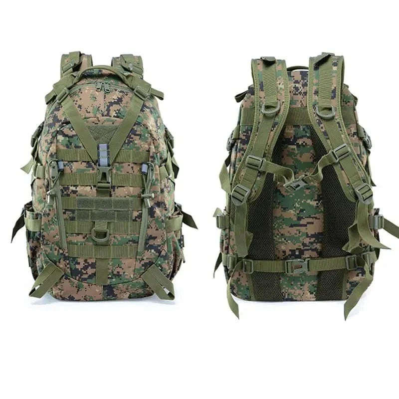 RUIN HAWK 45L Tactical Bergen – Military MOLLE Backpack for Field Ops & Survival