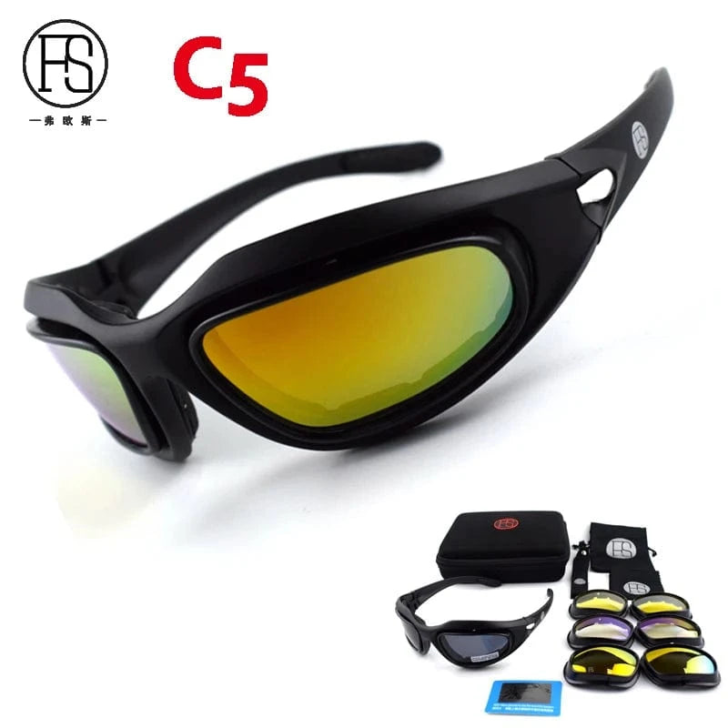 X7-R FALCON EYE™ – Tactical Ballistic Eyewear Kit with Multi-Lens System
