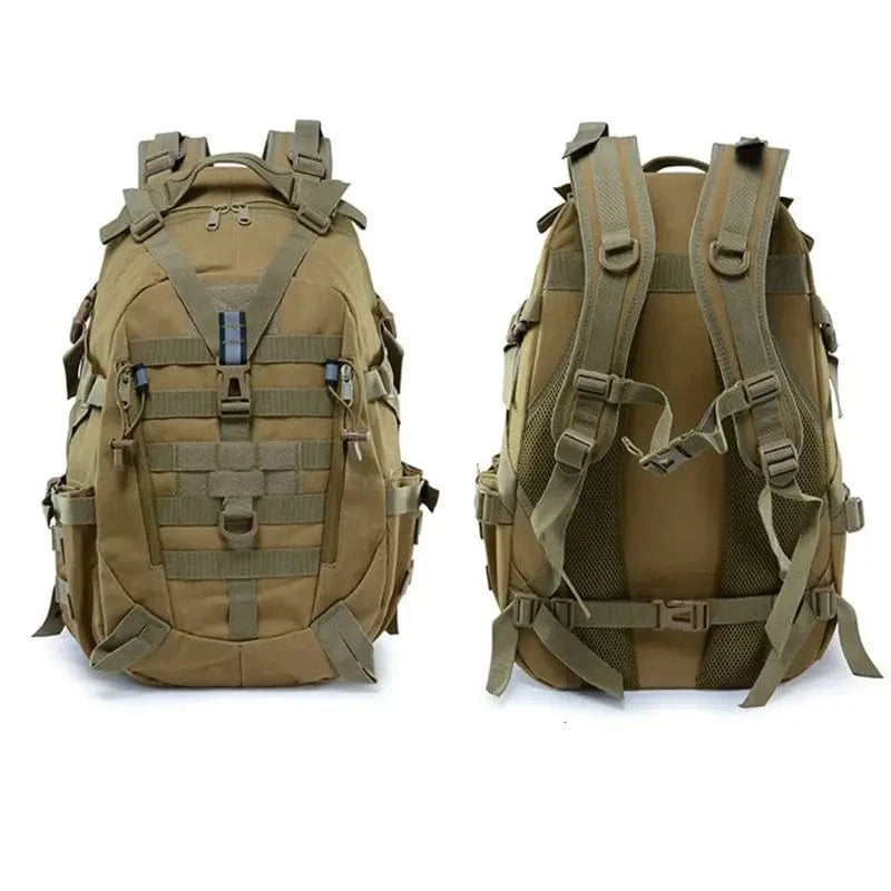 RUIN HAWK 45L Tactical Bergen – Military MOLLE Backpack for Field Ops & Survival
