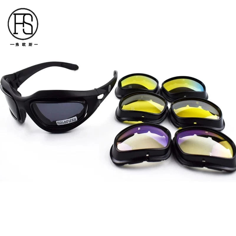 X7-R FALCON EYE™ – Tactical Ballistic Eyewear Kit with Multi-Lens System