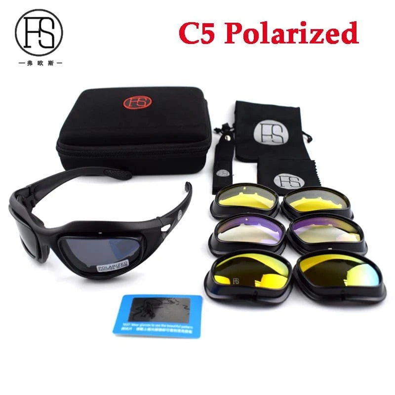 X7-R FALCON EYE™ – Tactical Ballistic Eyewear Kit with Multi-Lens System