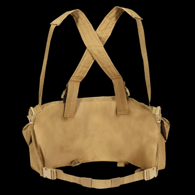 CHICOM VT-1071 TACTICAL CHEST RIG – 4 Mag + 2 Utility Pouch Loadout