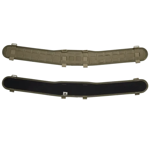 Adaptive Green belt sleeve with modular grid and breathable padding