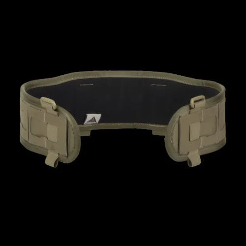 Rear view of Coyote belt sleeve with grip backing and reinforced loops
