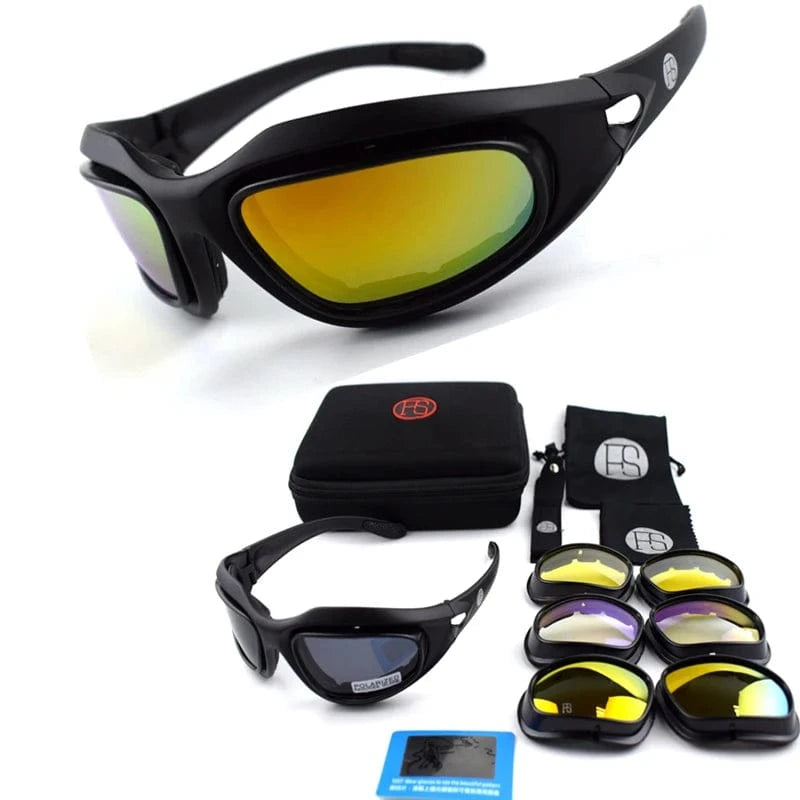 X7-R FALCON EYE™ – Tactical Ballistic Eyewear Kit with Multi-Lens System