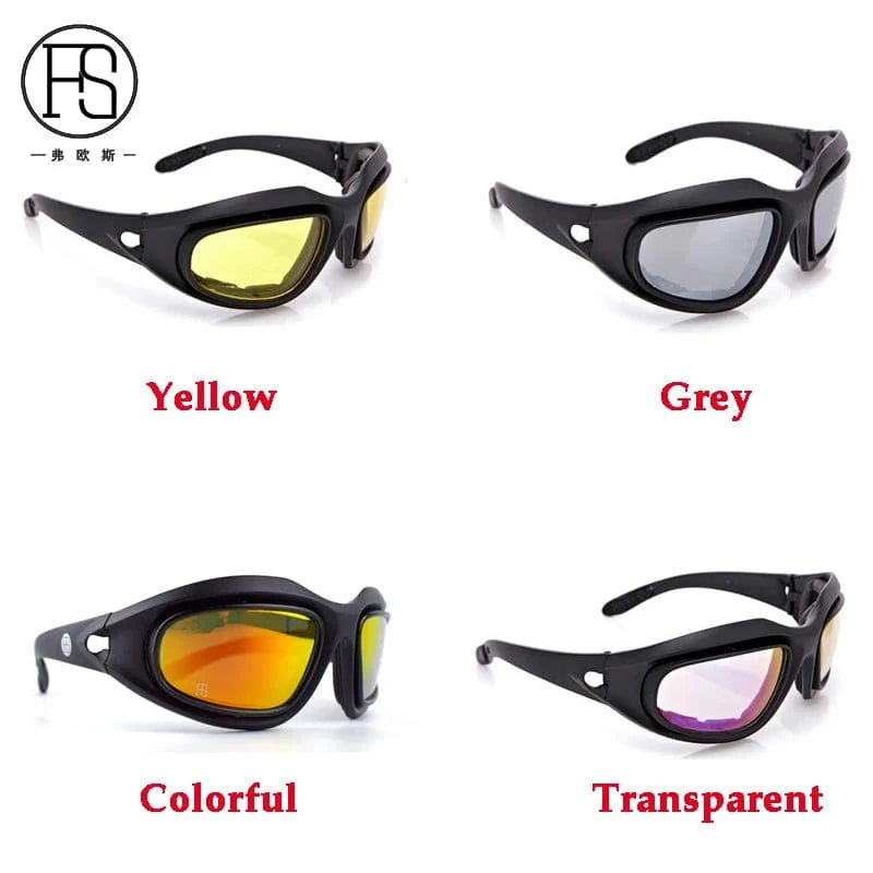 X7-R FALCON EYE™ – Tactical Ballistic Eyewear Kit with Multi-Lens System