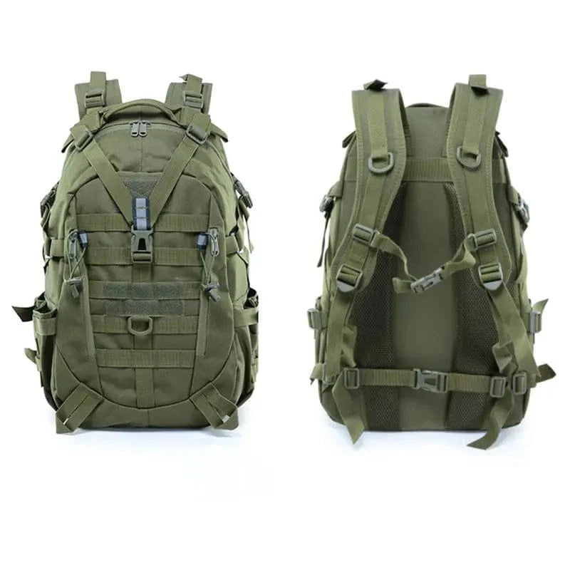 RUIN HAWK 45L Tactical Bergen – Military MOLLE Backpack for Field Ops & Survival