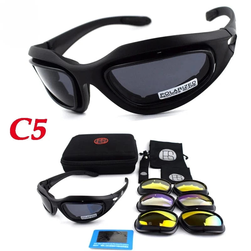 X7-R FALCON EYE™ – Tactical Ballistic Eyewear Kit with Multi-Lens System