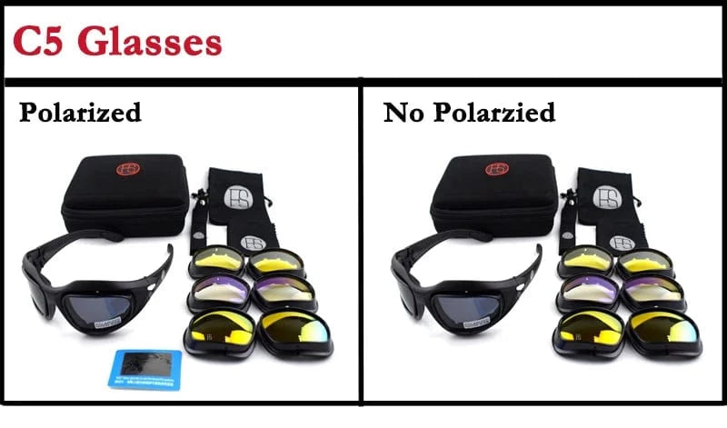 X7-R FALCON EYE™ – Tactical Ballistic Eyewear Kit with Multi-Lens System