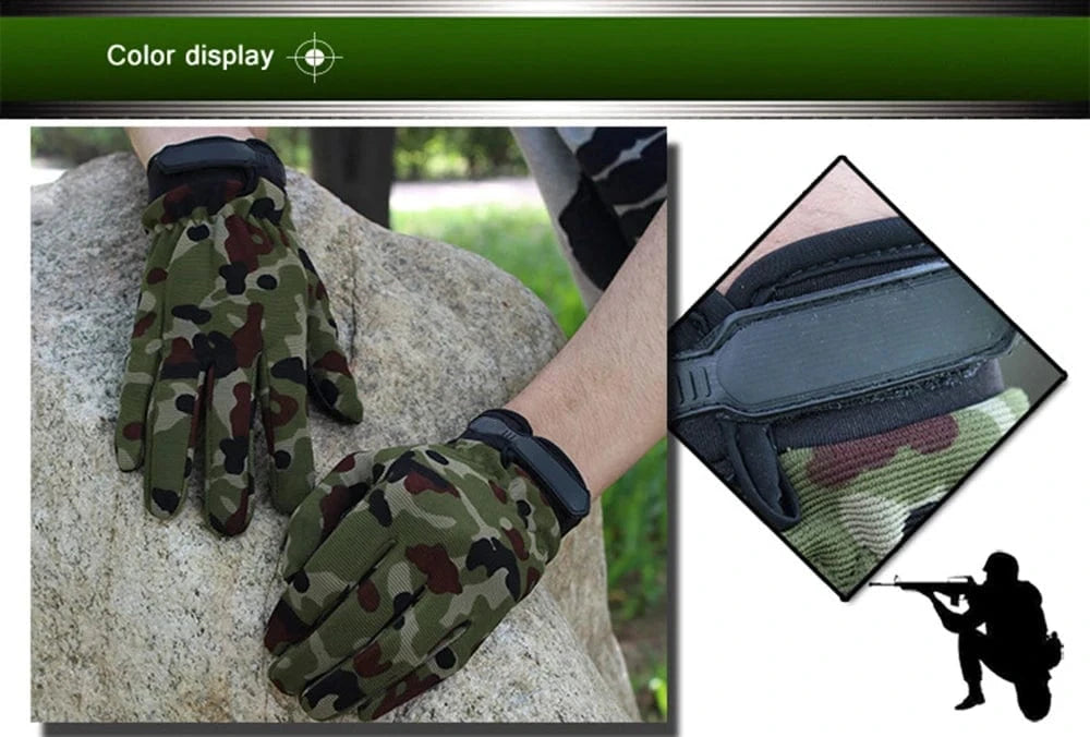 SANDREAPER V2 – Lightweight Tactical Combat Gloves (Full Finger)