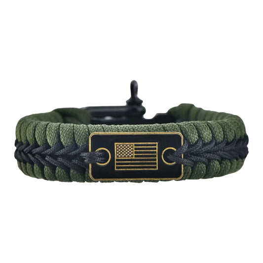 STRIKECORD V5 – 550 Paracord Bracelet with Bow Shackle