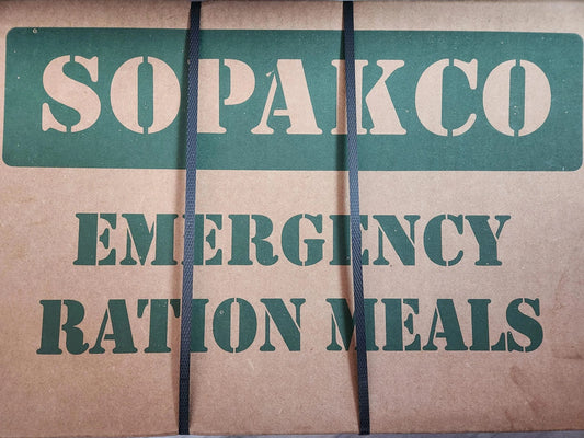 MEALCRATE X14 – Sopakco MRE Case (14-Pack, Green Box)