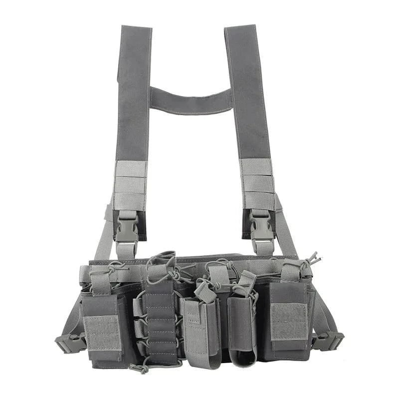 RECON RADIO HARNESS – Tactical Chest Rig Pouch for Comms, Maps & Utility Gear