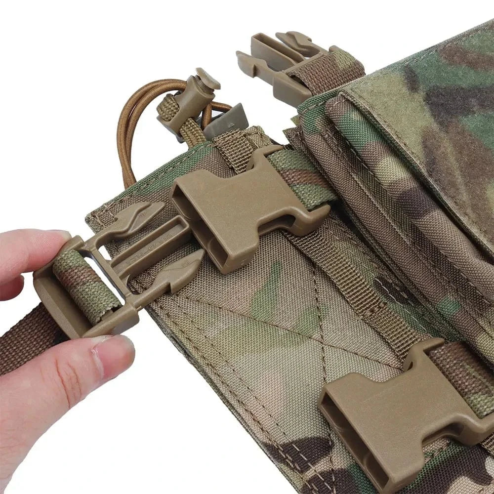 MK4 MICRO CHEST RIG – Modular Tactical Harness | 500D Nylon | YKK | Multicam Variants