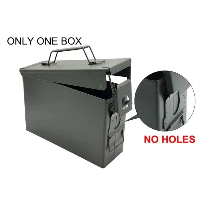 STRONGHOLD 30 Cal Steel Ammo Can – Compact Waterproof Ammo & Gear Storage Box