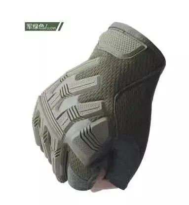 GHOSTSKIN C42 – Tactical Summer Gloves, Lightweight Camouflage, Wrist-Fit Combat Style