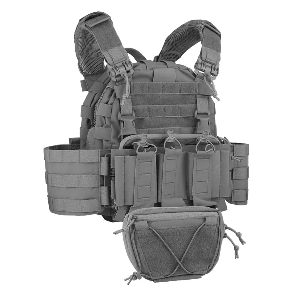 REAPER ARC VEST – Quick-Release Tactical Carrier w/ Mag Pouches & Drop Bag