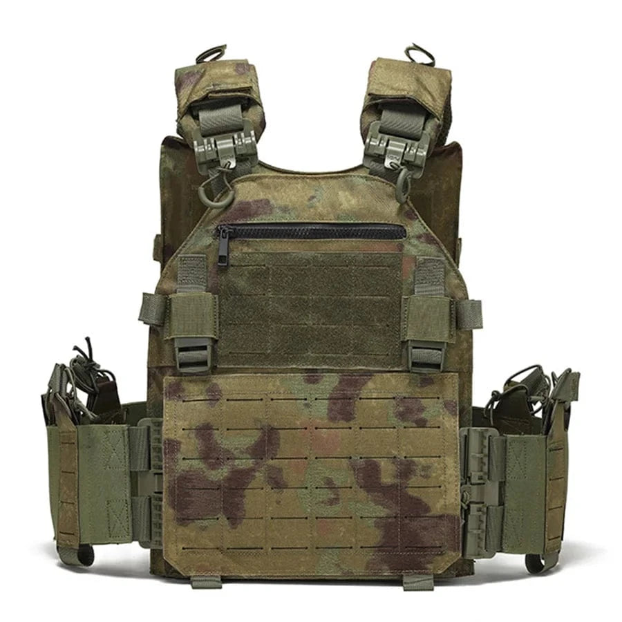 IRONFIELD V5 MOLLE CARRIER – Quick Release Vest, 1000D Waterproof Shell