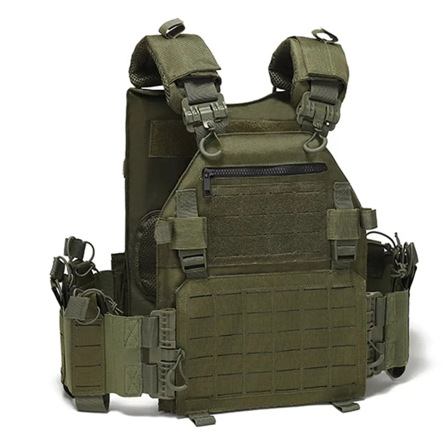 IRONFIELD V5 MOLLE CARRIER – Quick Release Vest, 1000D Waterproof Shell