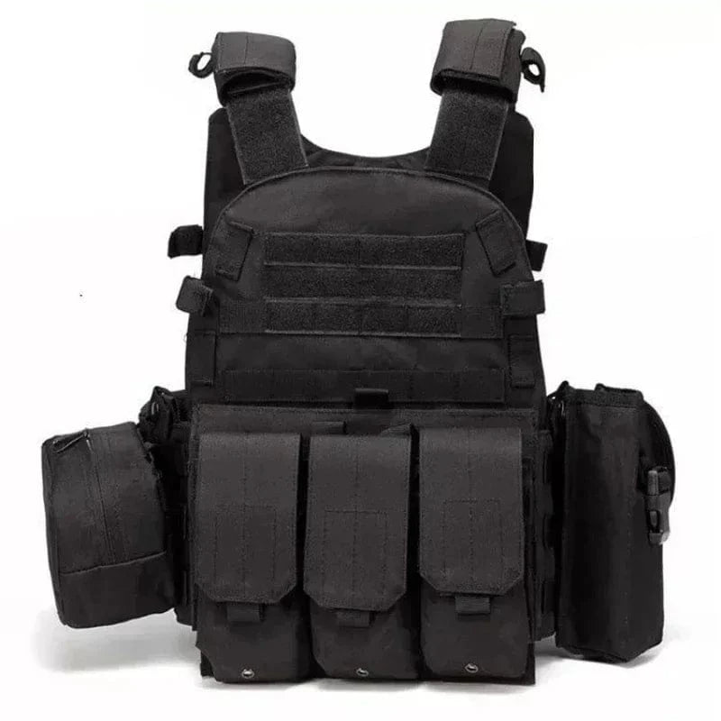 6094 ALPHA CARRIER – Lightweight Tactical Vest with Quick-Release + MOLLE Loadout