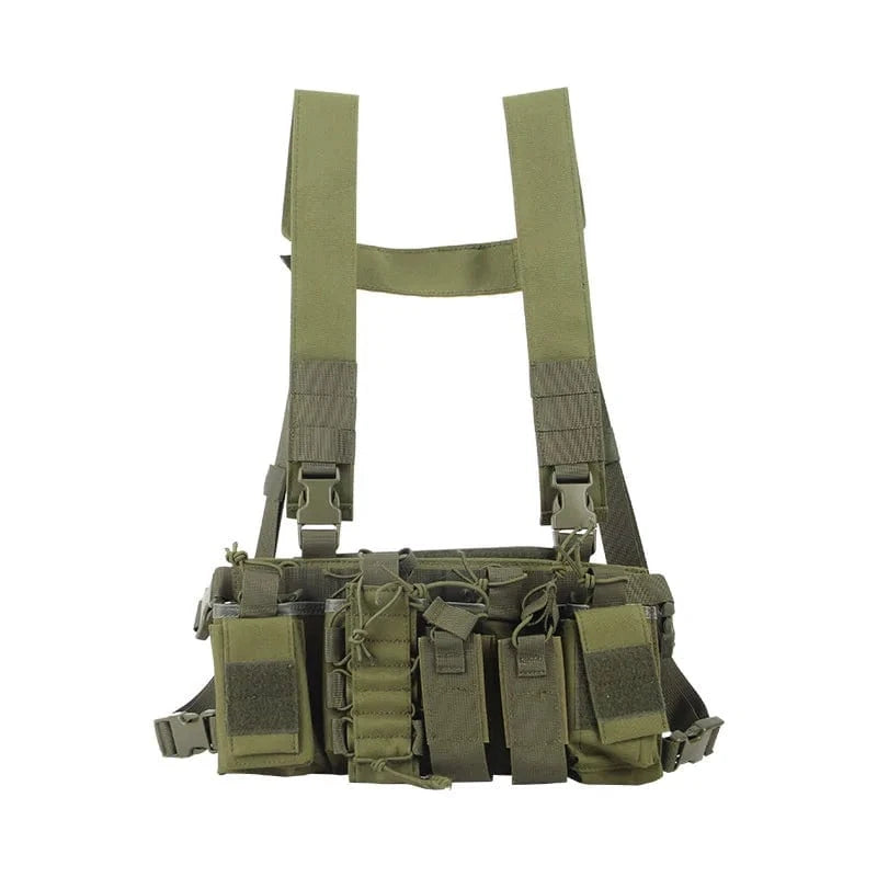RECON RADIO HARNESS – Tactical Chest Rig Pouch for Comms, Maps & Utility Gear