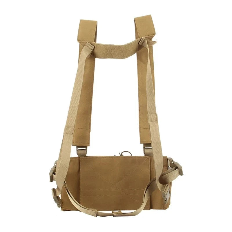 RECON RADIO HARNESS – Tactical Chest Rig Pouch for Comms, Maps & Utility Gear