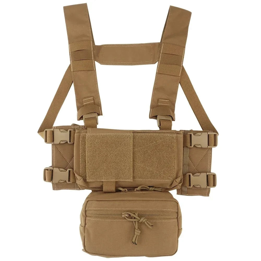 MK4 MICRO CHEST RIG – Modular Tactical Harness | 500D Nylon | YKK | Multicam Variants
