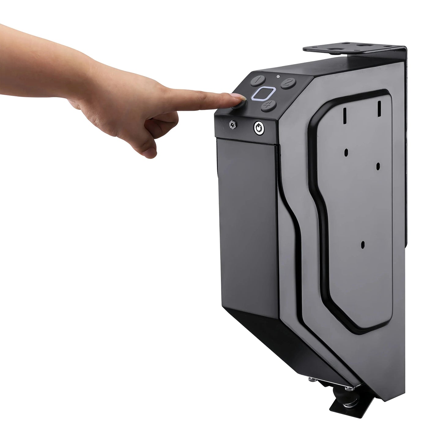 BLACKVAULT SIGMA Biometric Pistol Safe – Fingerprint + Password Lockbox
