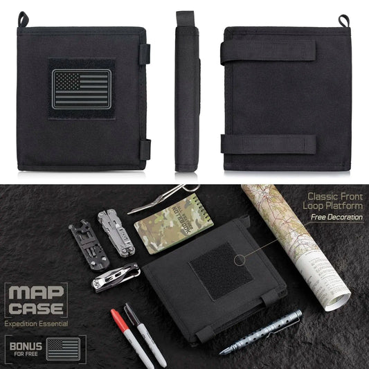 NAVGRID M13 Tactical Map Case – Waterproof TPU Utility Pouch for Navigation & Recon Ops