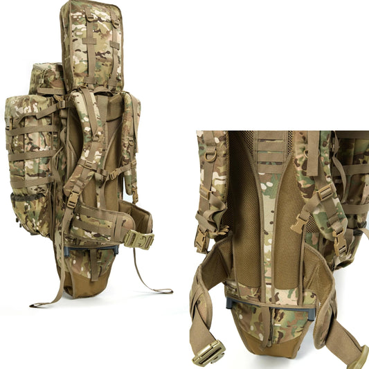 AKMAX G4 Sniper Operation Pack – Tactical Rifle Carrier Rucksack with Hydration System (80L)
