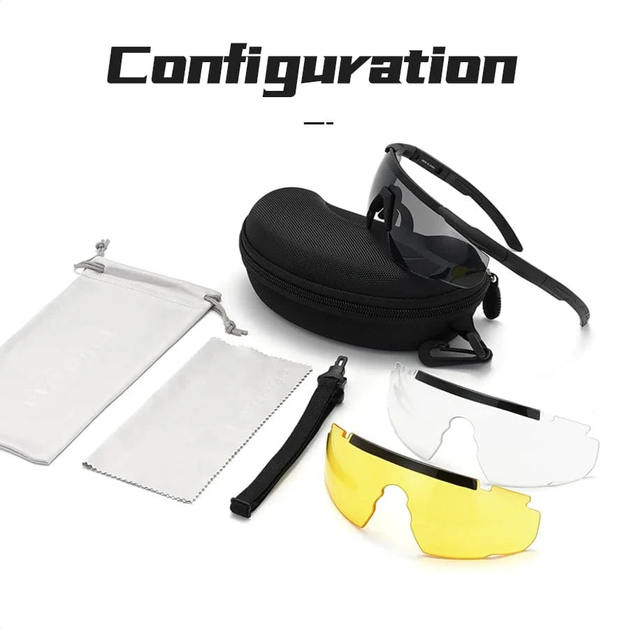 VORTEX M503 – Modular Tactical Goggles System with 3-Lens Kit
