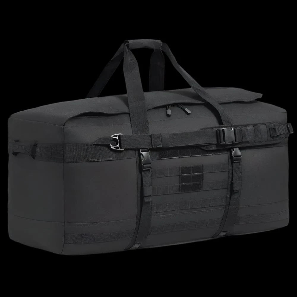 BLACKHAWK 100L Tactical Duffle – Heavy-Duty Deployment Bag with Mesh Pouch System