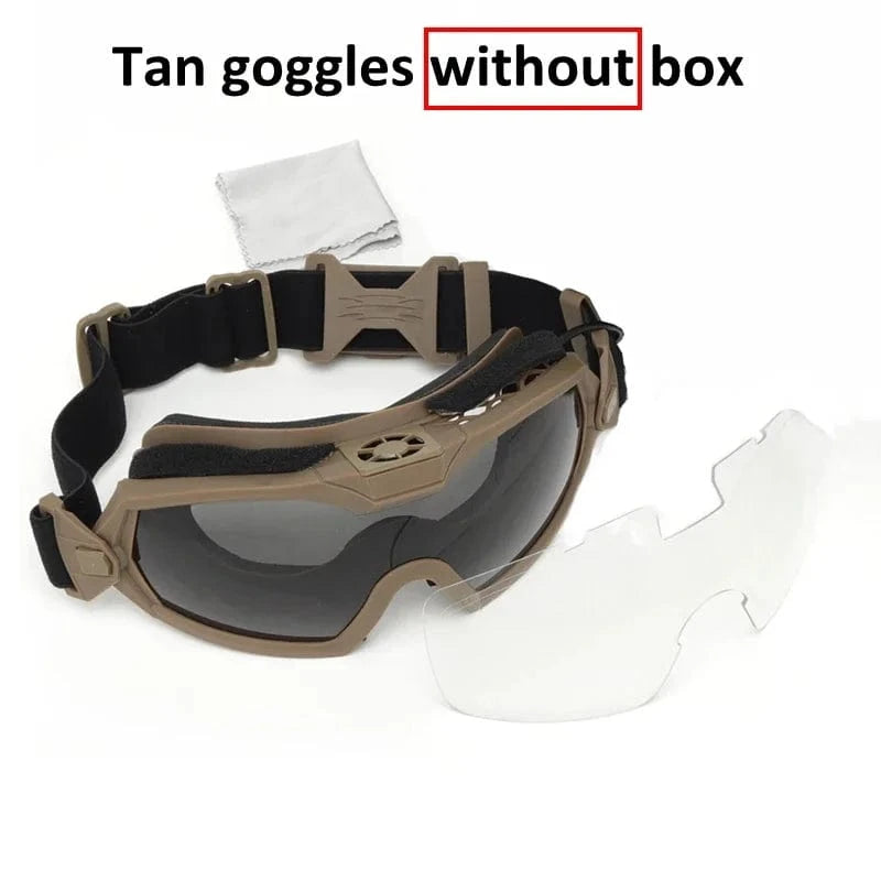 WHIRLWIND V92 – Tactical Anti-Fog Goggles with Integrated Micro Fan & Dual-Lens System