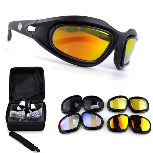 X7-R FALCON EYE™ – Tactical Ballistic Eyewear Kit with Multi-Lens System