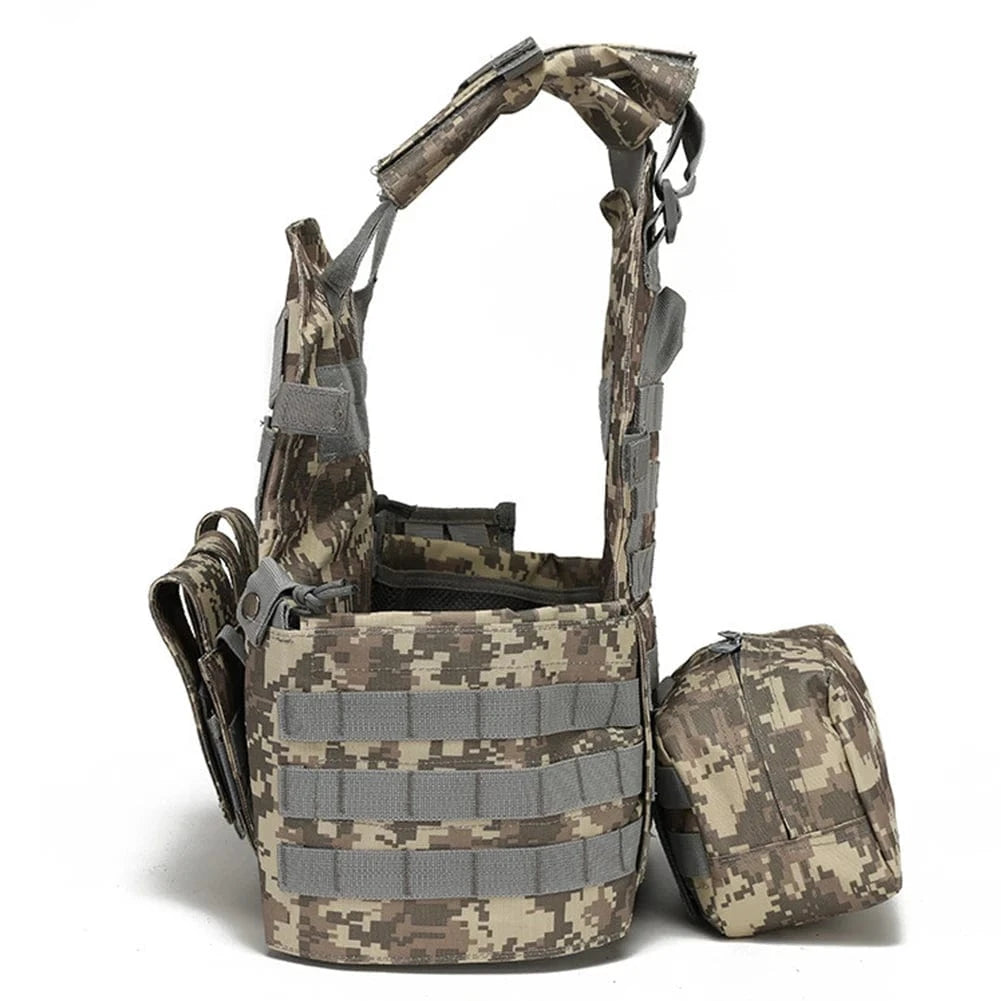 STRIKEWRAITH V2 – 600D MOLLE Tactical Vest, Adjustable Plate Carrier, Ops-Ready Loadout Rig