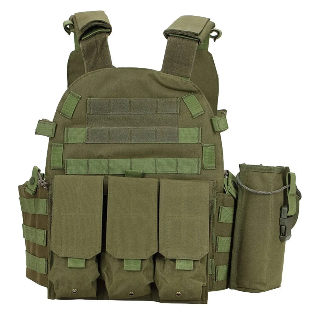 STRIKEWRAITH V2 – 600D MOLLE Tactical Vest, Adjustable Plate Carrier, Ops-Ready Loadout Rig