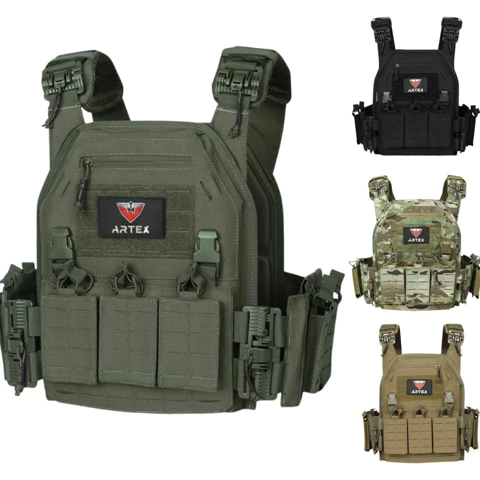 RAPTORCORE V1 Quick-Release Plate Carrier – Modular Tactical Vest