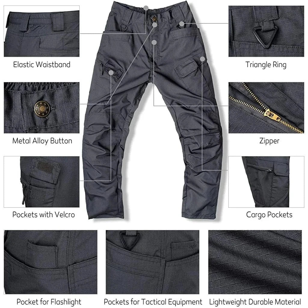 IRONWATCH 6XL TACTICAL PANTS – Plus Size Military Combat Cargo Trousers