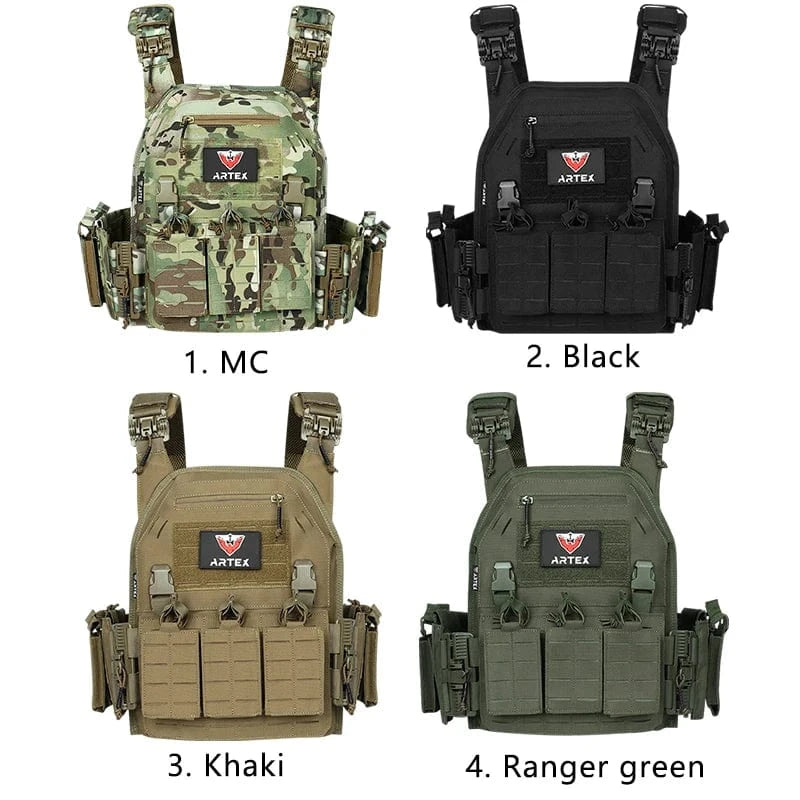 RAPTORCORE V1 Quick-Release Plate Carrier – Modular Tactical Vest