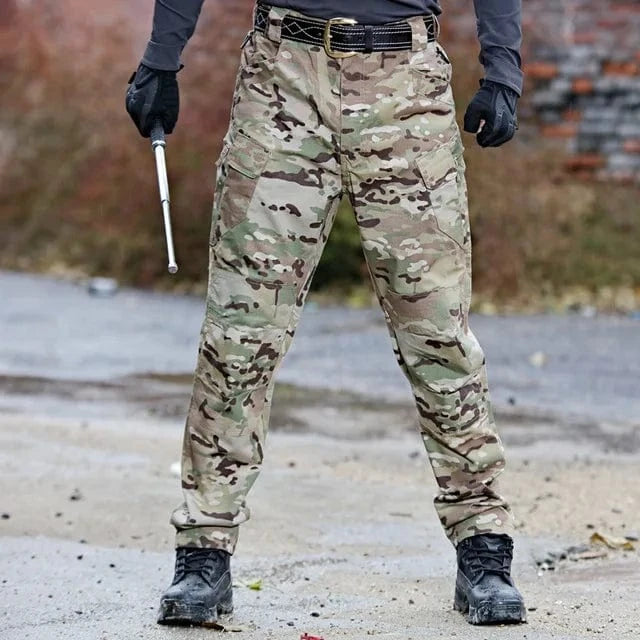 STRIKECAMO TACTICAL PANTS – Waterproof SWAT Combat Camouflage Cargo Trousers