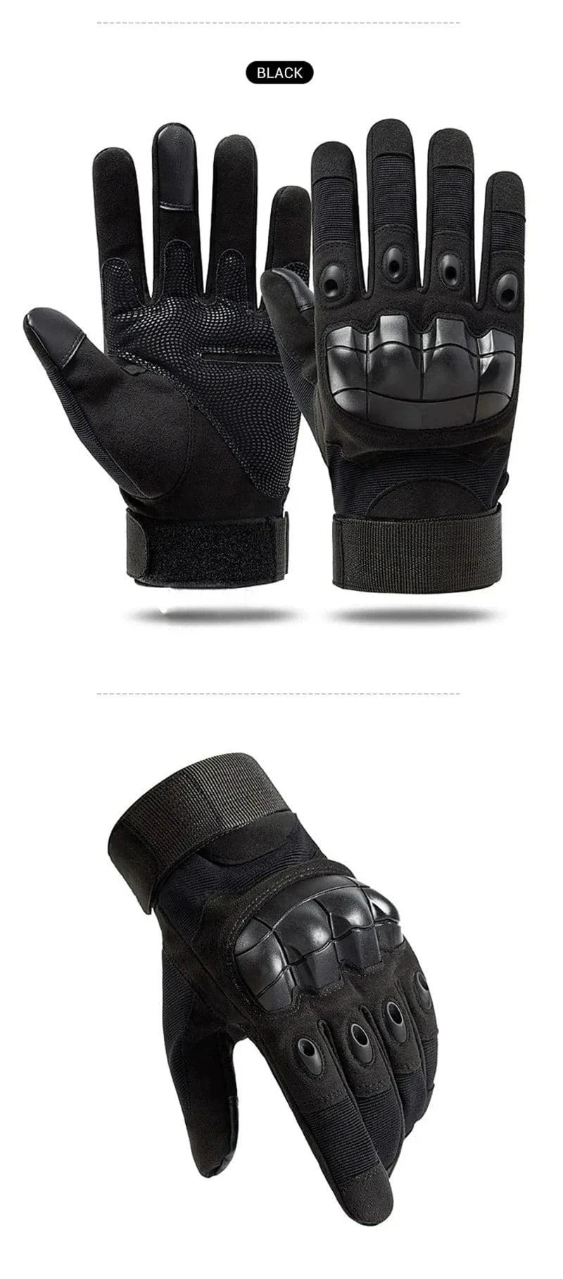 PHANTOMGRIP V2 – Tactical Waterproof Combat Gloves (Full & Half-Finger)